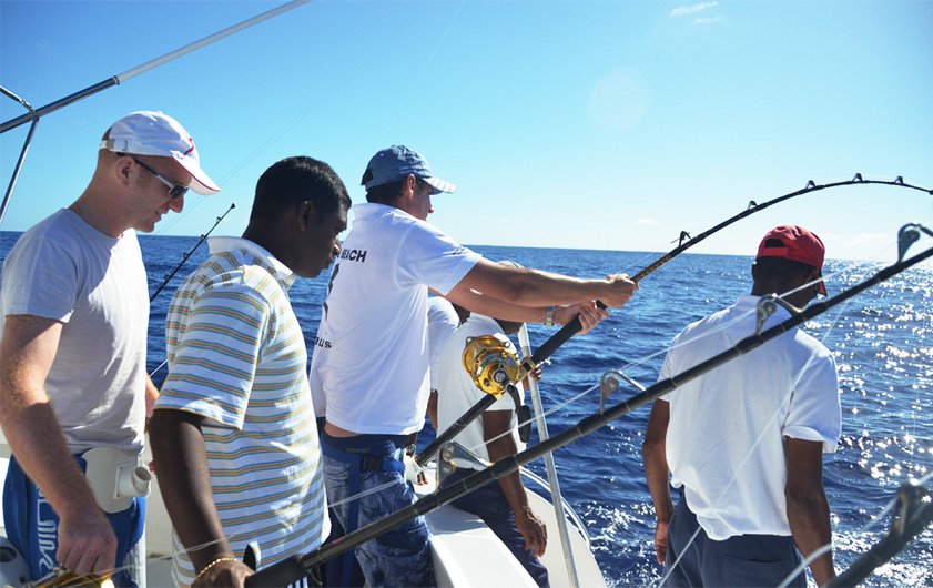 Half Day Deep Sea Fishing On East Coast in Mauritius