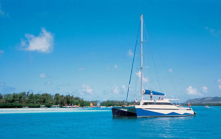 Catamaran cruises in Mauritius